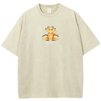 Cute Parent & Kid Pikachu Vintage Washed T-Shirt