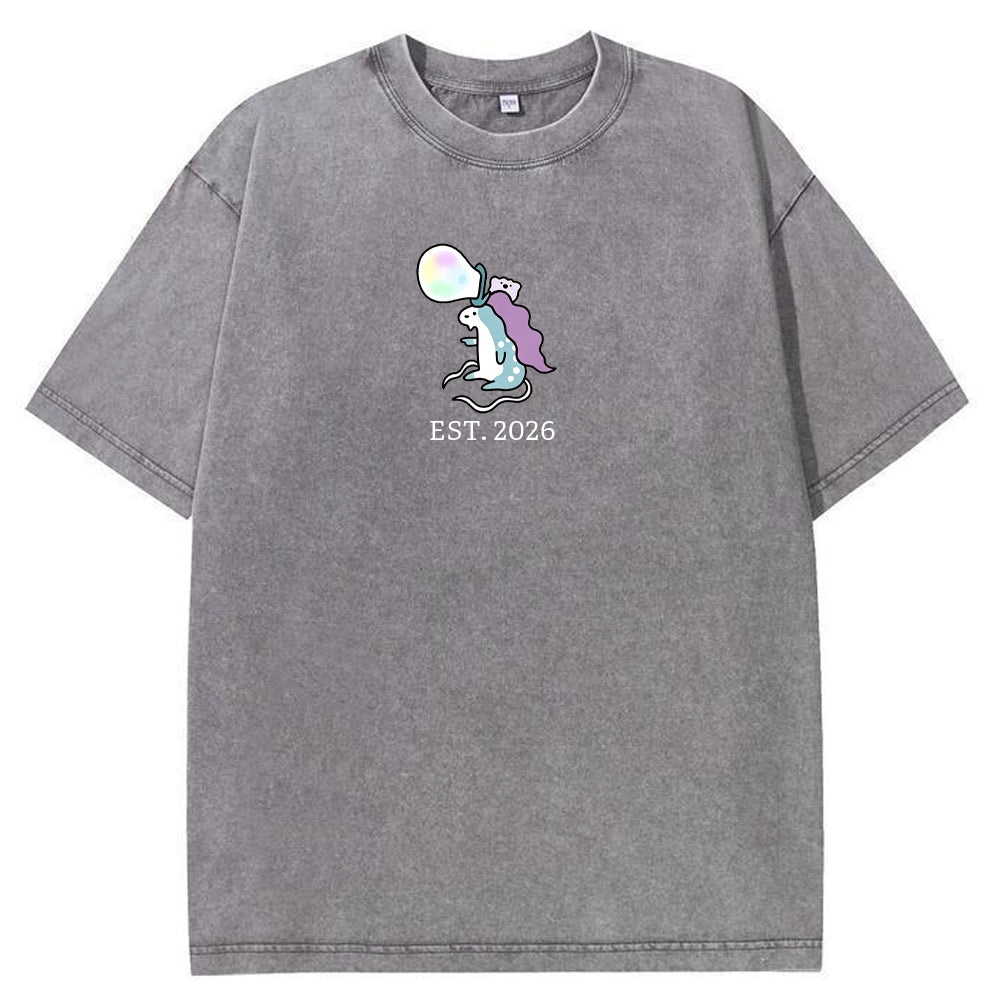 Cute Parent & Kid Horsea Vintage T-Shirt