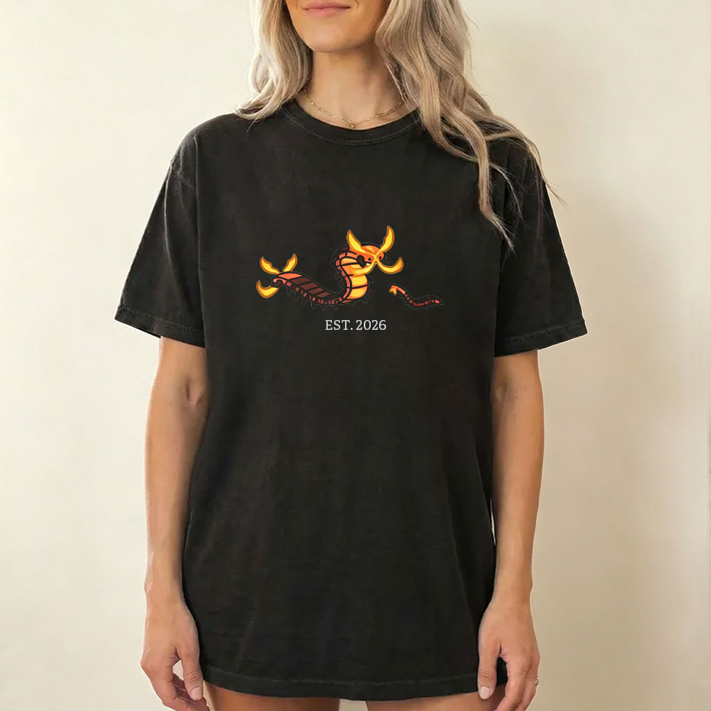 Cute Parent & Kid Scolipede Vintage Washed T-Shirt