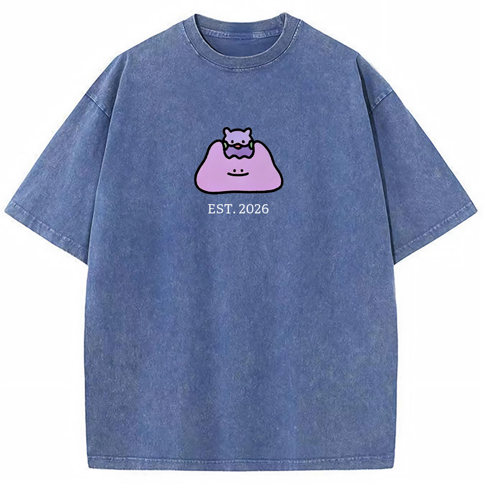 Cute Parent & Kid Ditto Vintage T-Shirt