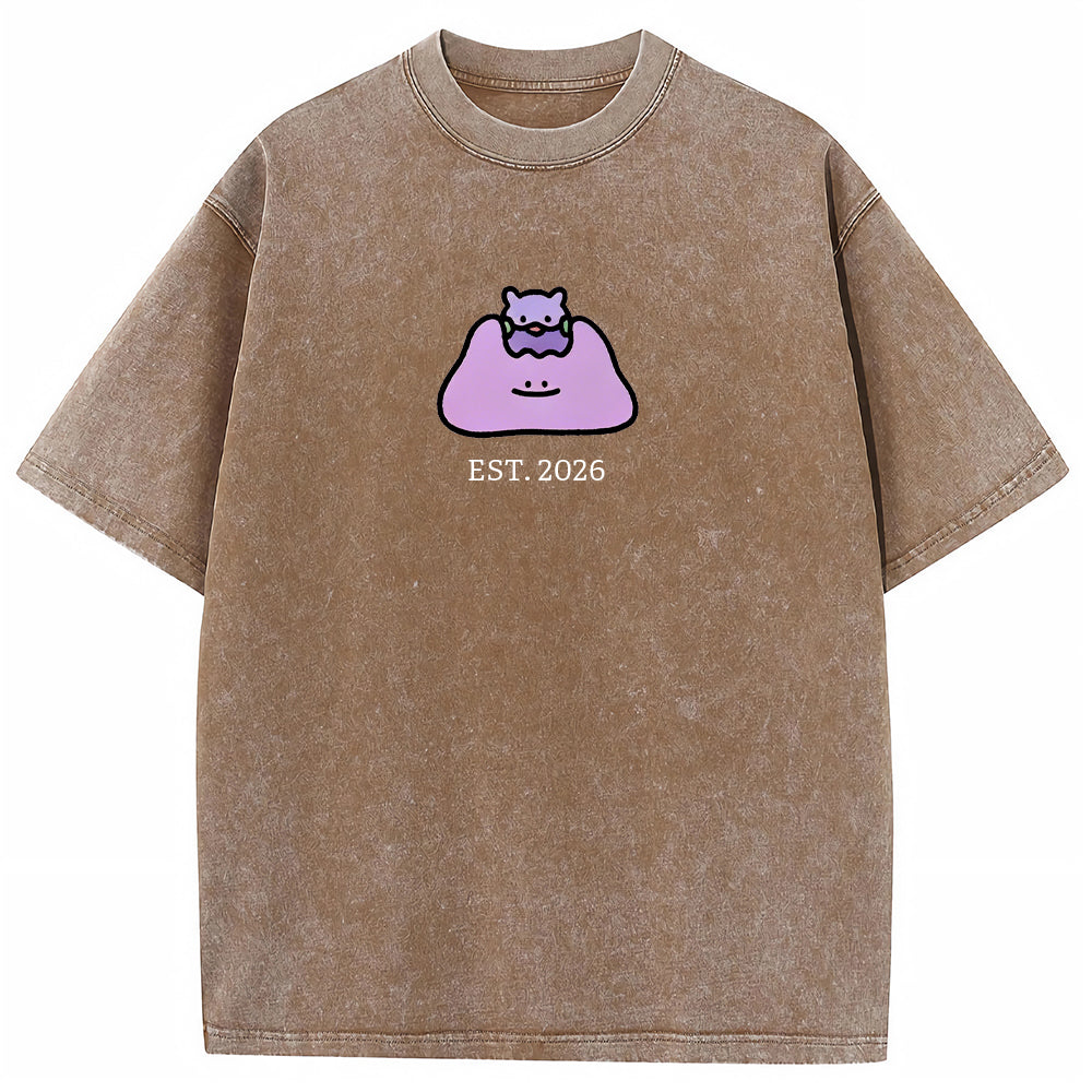 Cute Parent & Kid Ditto Vintage T-Shirt