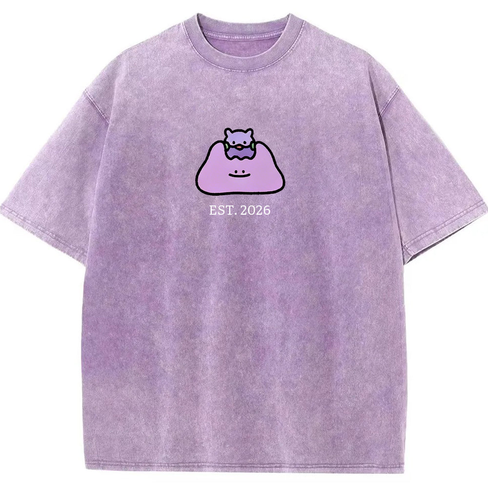 Cute Parent & Kid Ditto Vintage T-Shirt