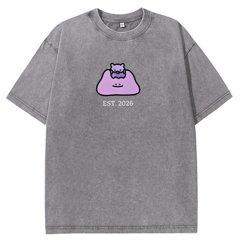 Cute Parent & Kid Ditto Vintage T-Shirt