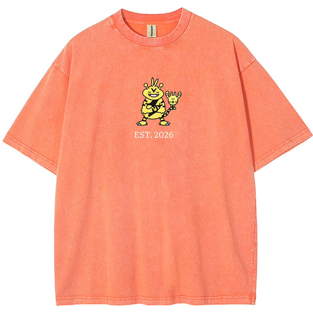 Cute Parent & Kid Electabuzz Vintage T-Shirt