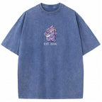 Cute Parent & Kid Haunter Gengar Hug Vintage T-Shirt