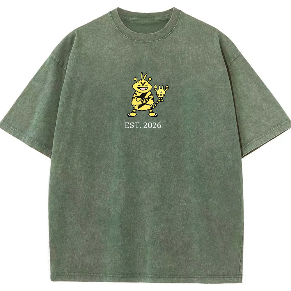 Cute Parent & Kid Electabuzz Vintage T-Shirt