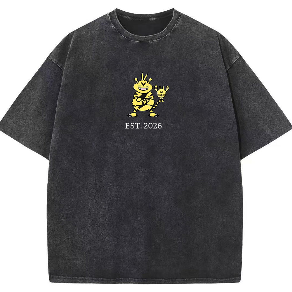 Cute Parent & Kid Electabuzz Vintage T-Shirt