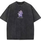 Cute Parent & Kid Haunter Gengar Hug Vintage T-Shirt