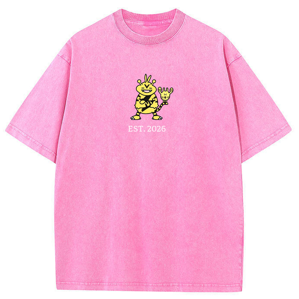 Cute Parent & Kid Electabuzz Vintage T-Shirt