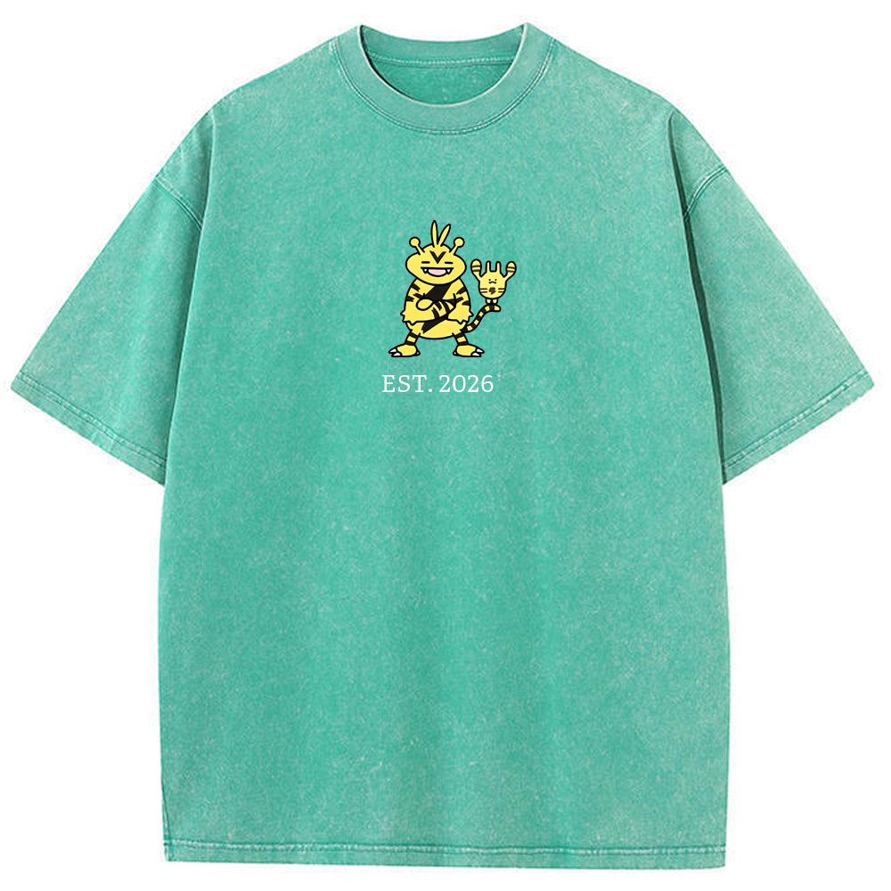 Cute Parent & Kid Electabuzz Vintage T-Shirt