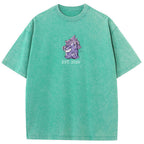 Cute Parent & Kid Haunter Gengar Hug Vintage T-Shirt