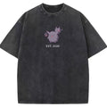 Cute Parent & Kid Gastly Haunter Gengar Cartoon Vintage T-Shirt