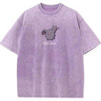 Cute Parent & Kid Gastly Haunter Gengar Cartoon Vintage T-Shirt