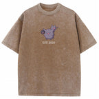 Cute Parent & Kid Gastly Haunter Gengar Cartoon Vintage T-Shirt