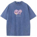 Cute Parent & Kid Weezing Vintage T-Shirt