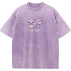 Cute Parent & Kid Weezing Vintage T-Shirt