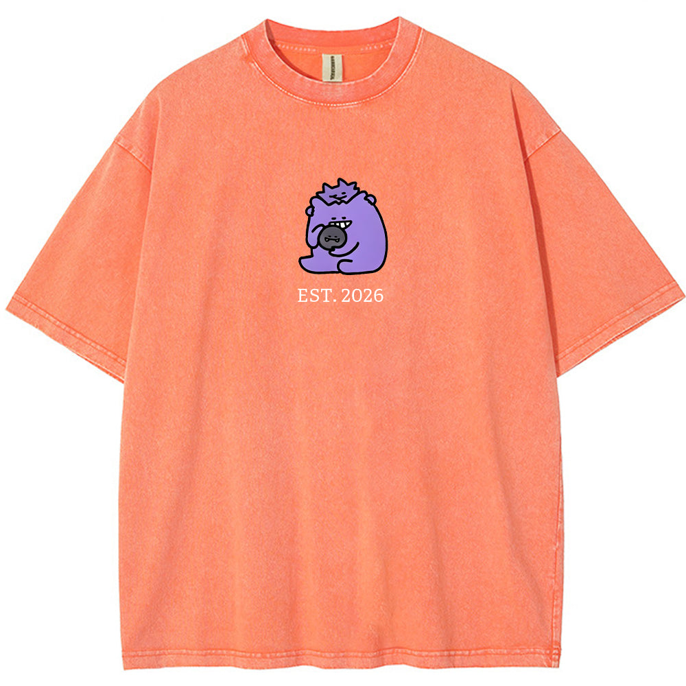 Cute Parent & Kid Koffing Vintage T-Shirt