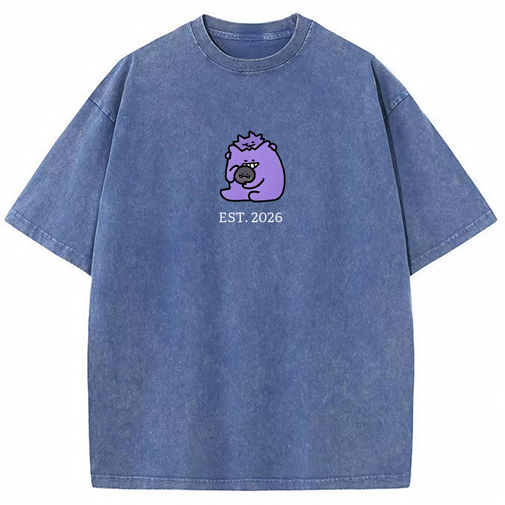 Cute Parent & Kid Koffing Vintage T-Shirt