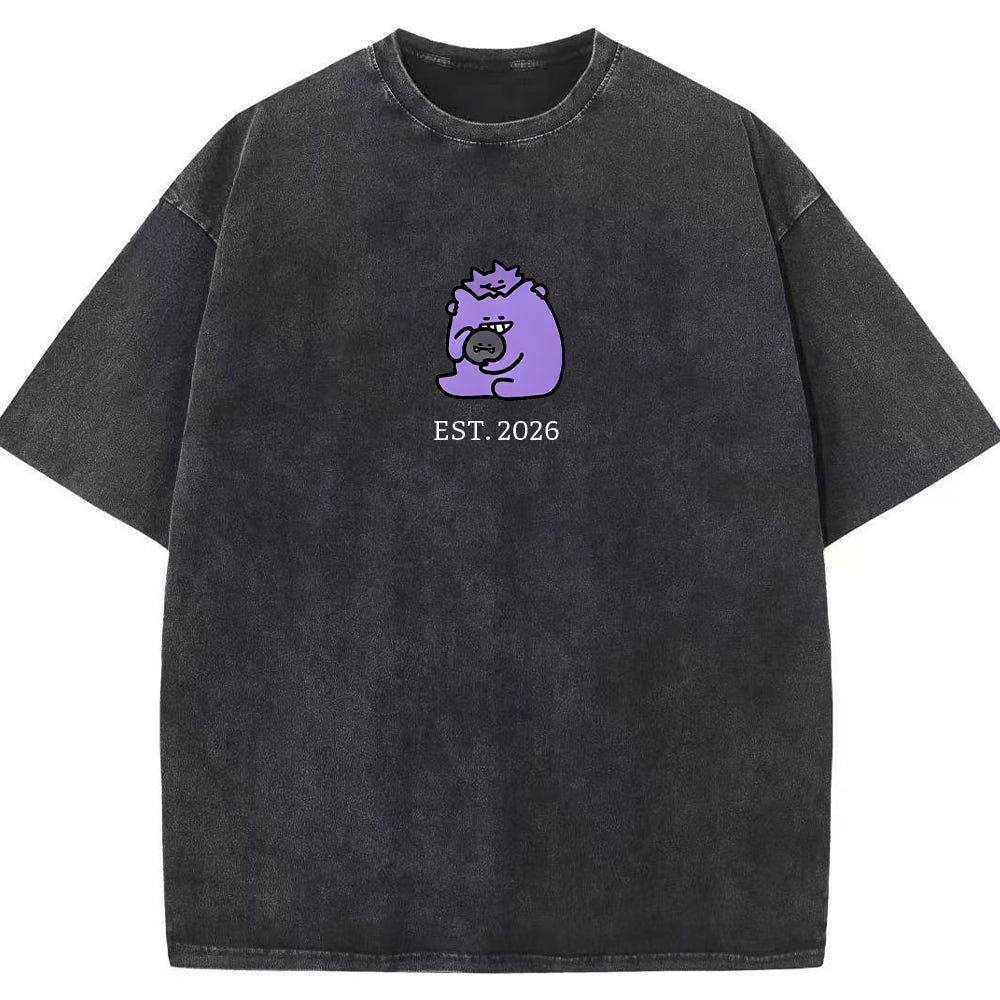 Cute Parent & Kid Koffing Vintage T-Shirt