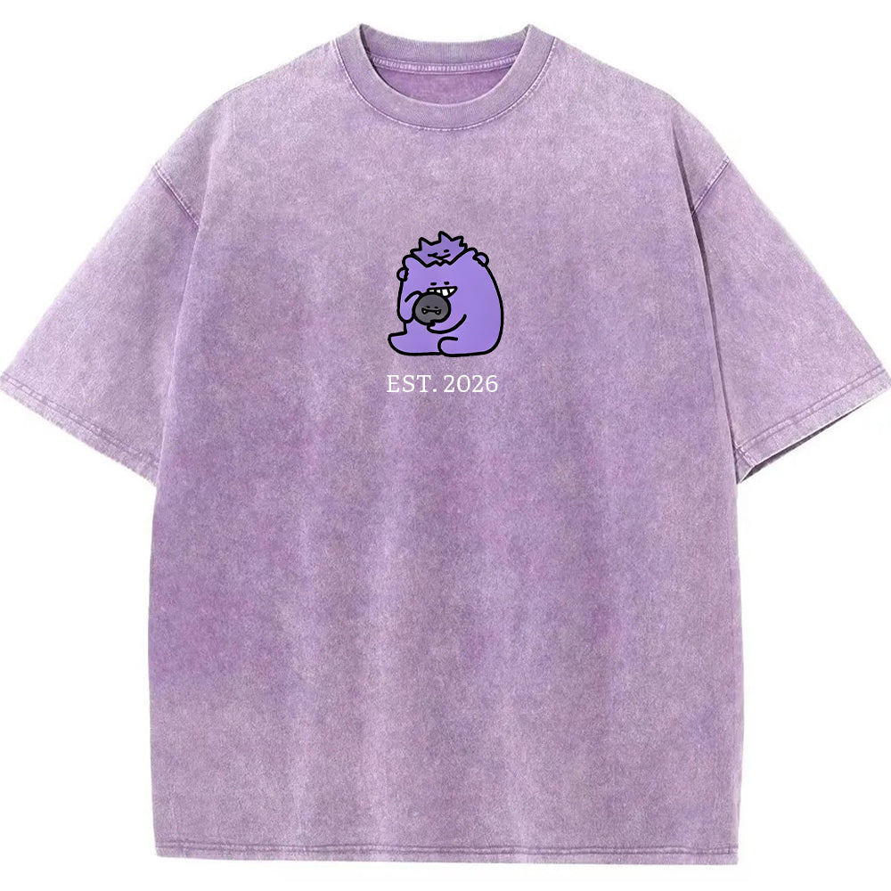 Cute Parent & Kid Koffing Vintage T-Shirt
