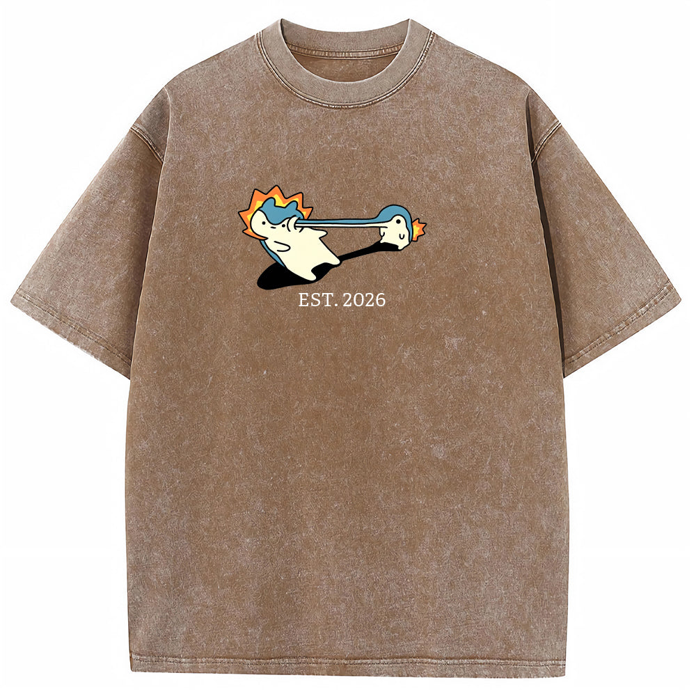 Cute Parent & Kid Quagsire Vintage T-Shirt