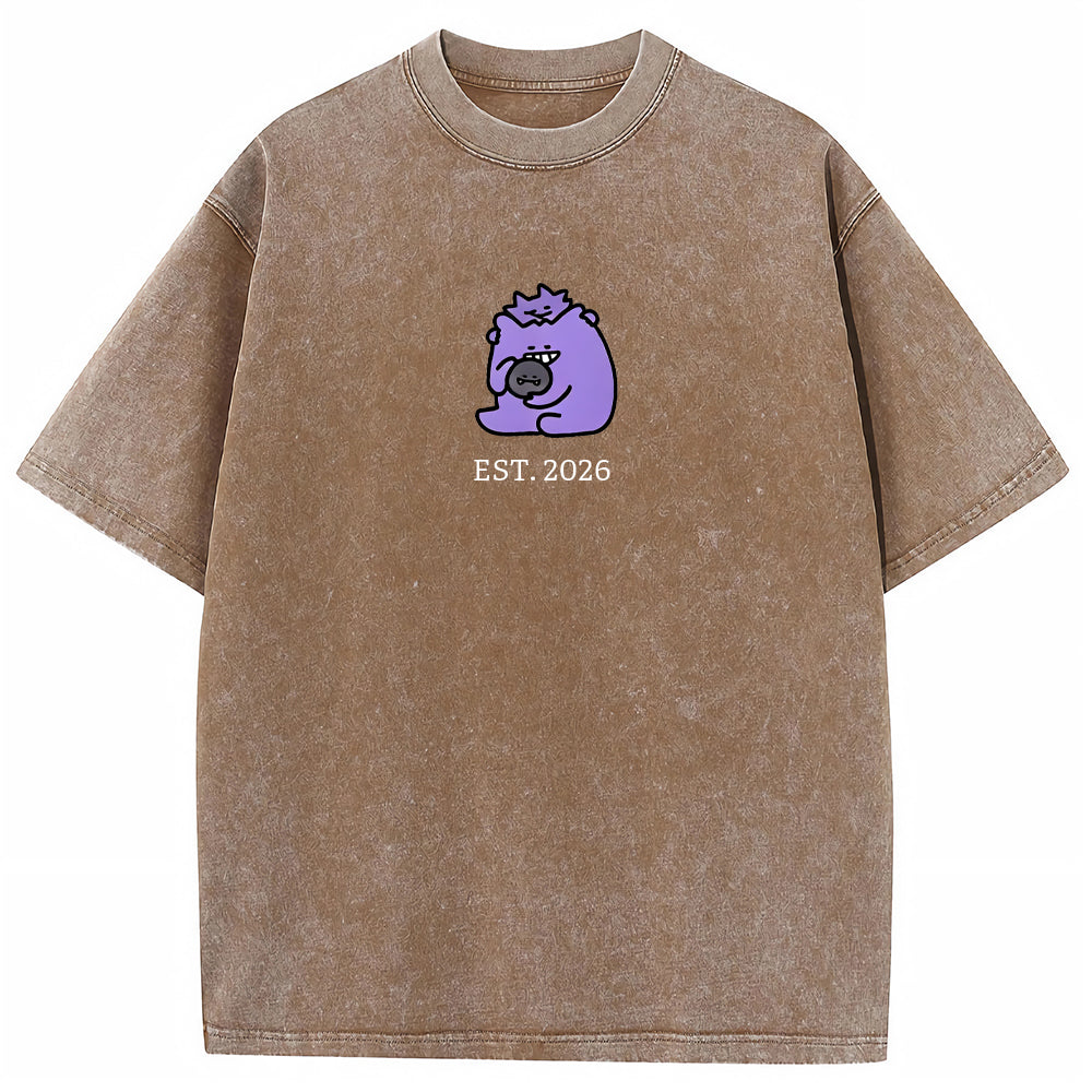 Cute Parent & Kid Koffing Vintage T-Shirt