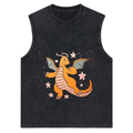 Pok¡§|mon Dragonite Unisex Washed Tank Top
