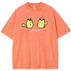 Cute Parent & Kid Pikachu Vintage Washed T-Shirt