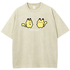 Cute Parent & Kid Pikachu Vintage Washed T-Shirt