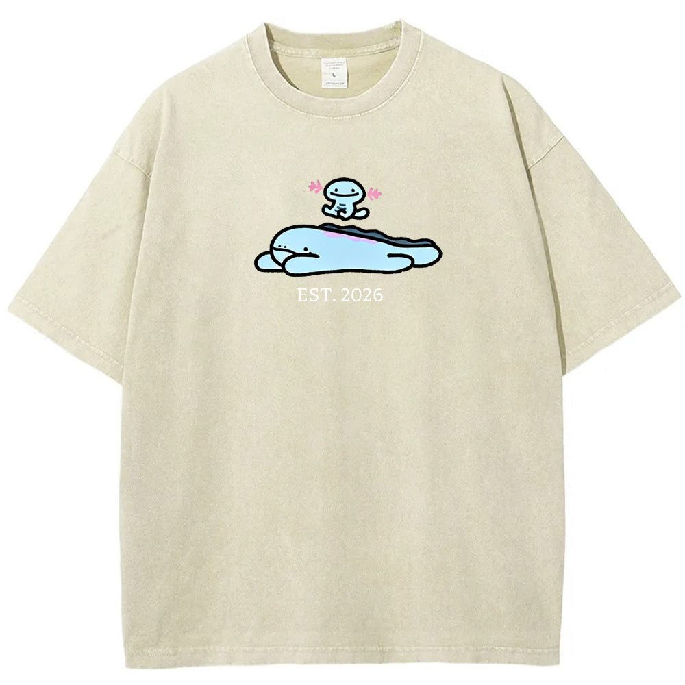 Cute Parent & Kid Wooper Vintage T-Shirt