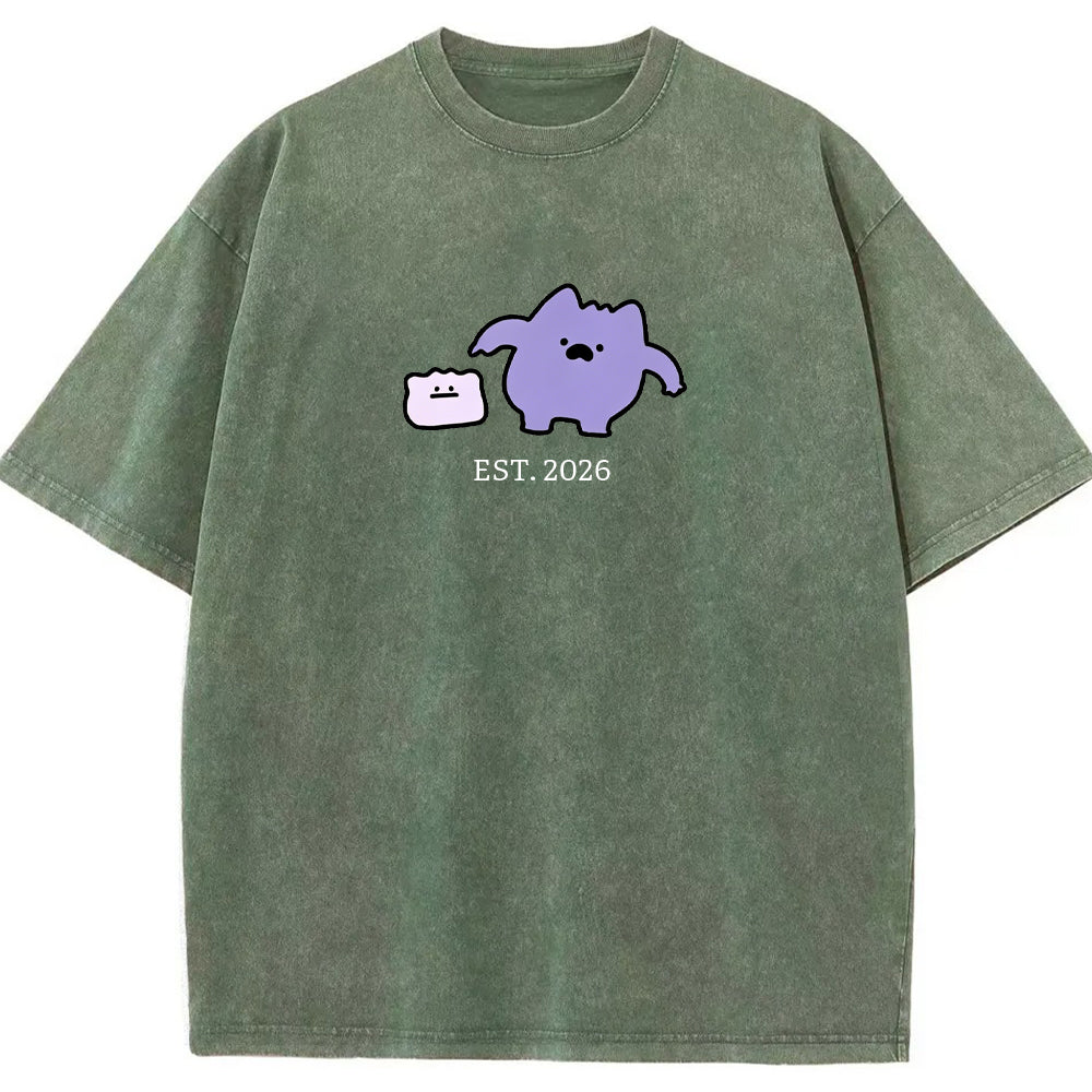 Cute Parent & Kid Ditto Vintage T-Shirt