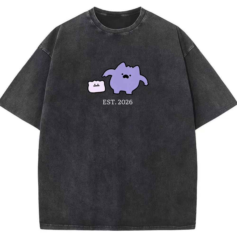 Cute Parent & Kid Ditto Vintage T-Shirt
