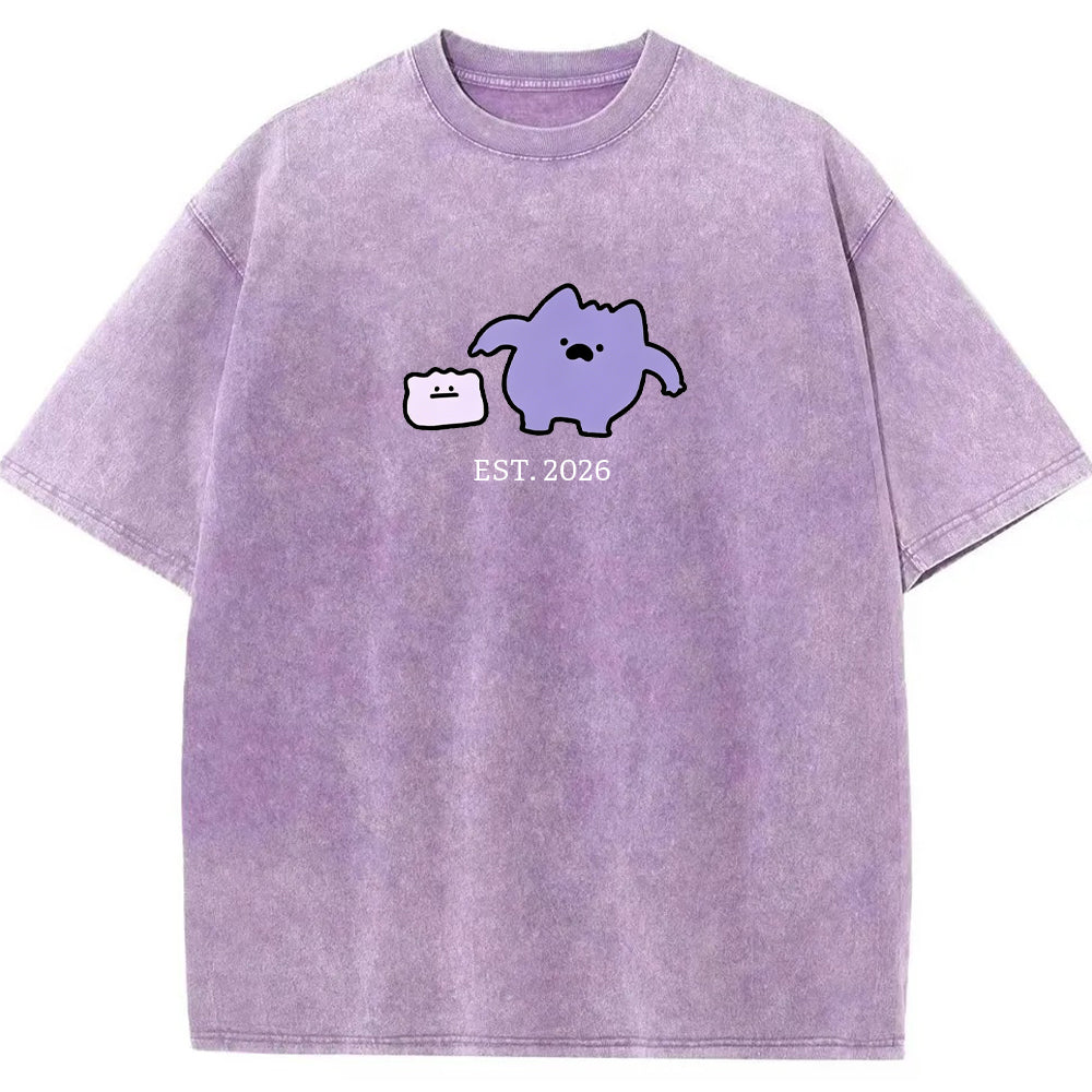 Cute Parent & Kid Ditto Vintage T-Shirt