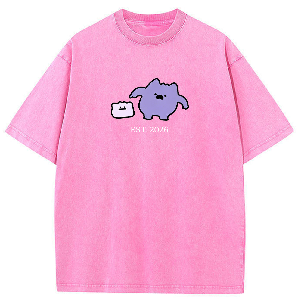 Cute Parent & Kid Ditto Vintage T-Shirt