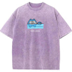 Cute Parent & Kid Poliwhirl Vintage Washed T-Shirt