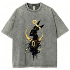 Umbreon Unisex Vintage Washed Tee