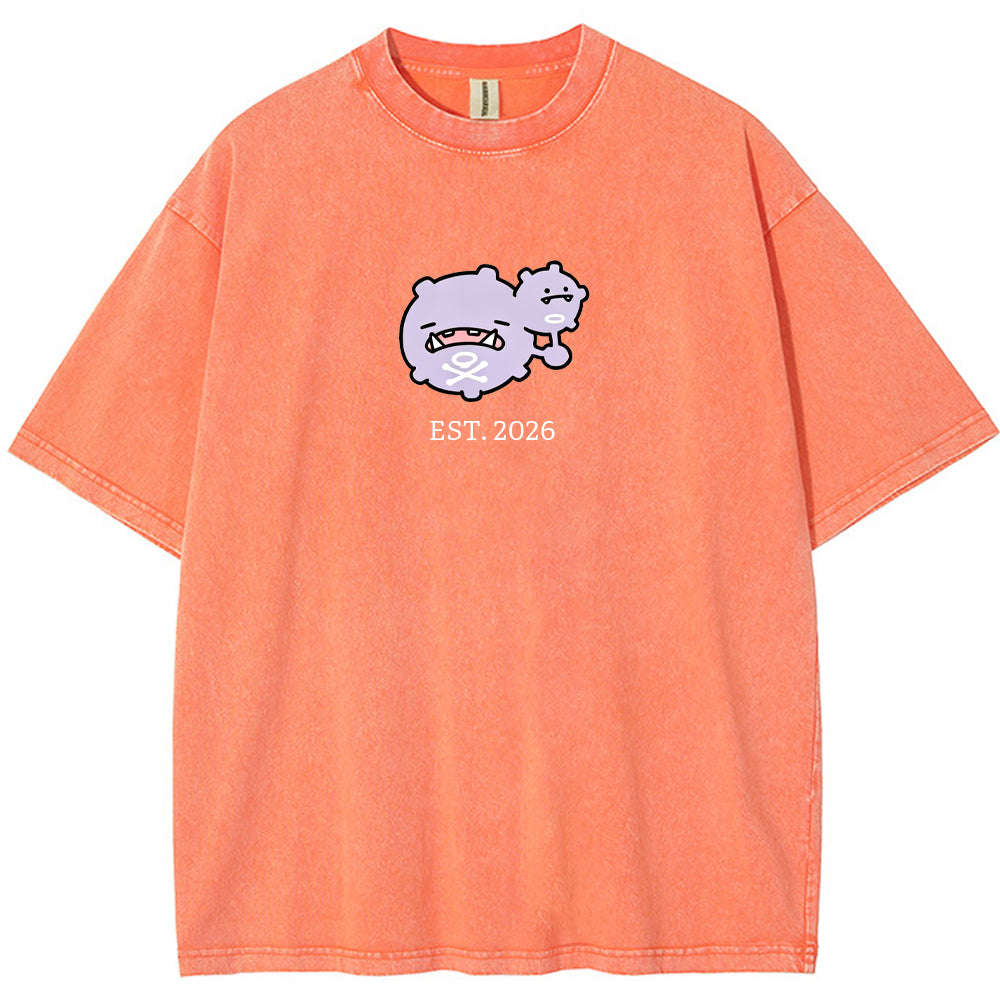 Cute Parent & Kid Koffing Vintage T-Shirt