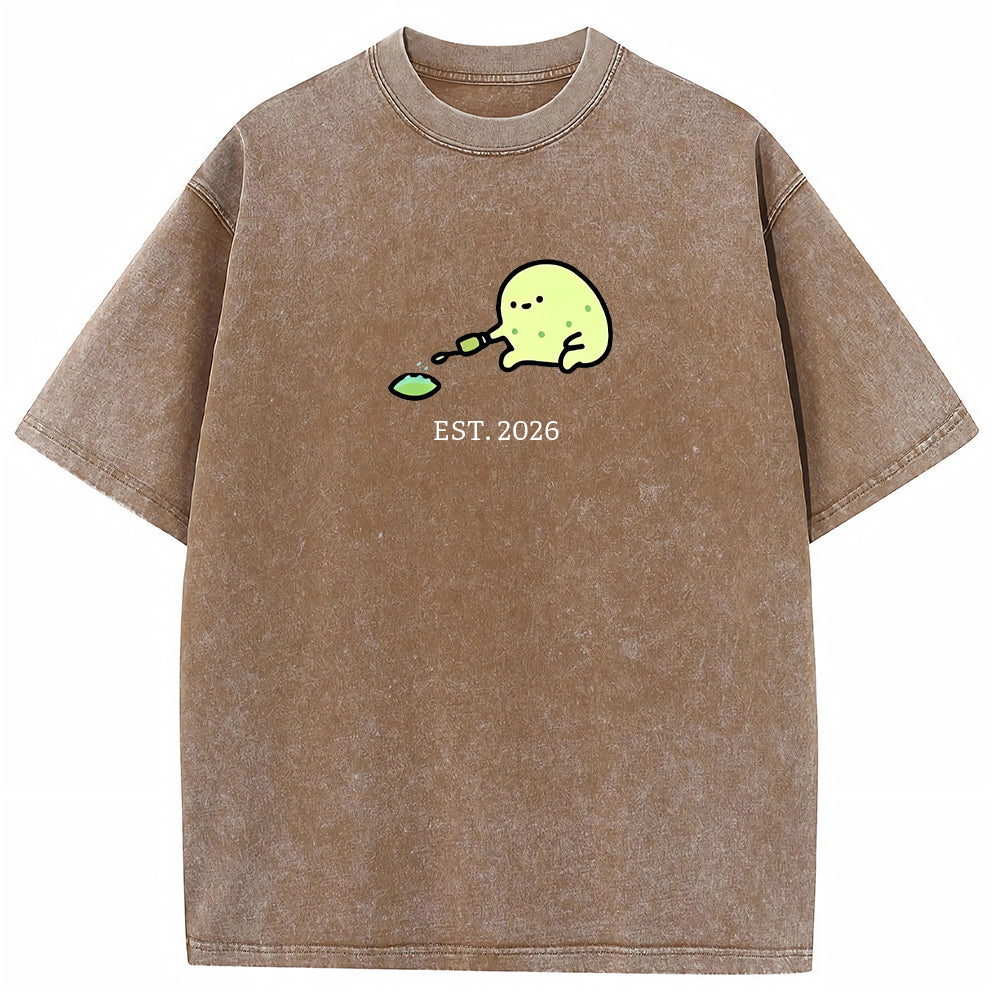 Cute Parent & Kid Oddish Vintage T-Shirt