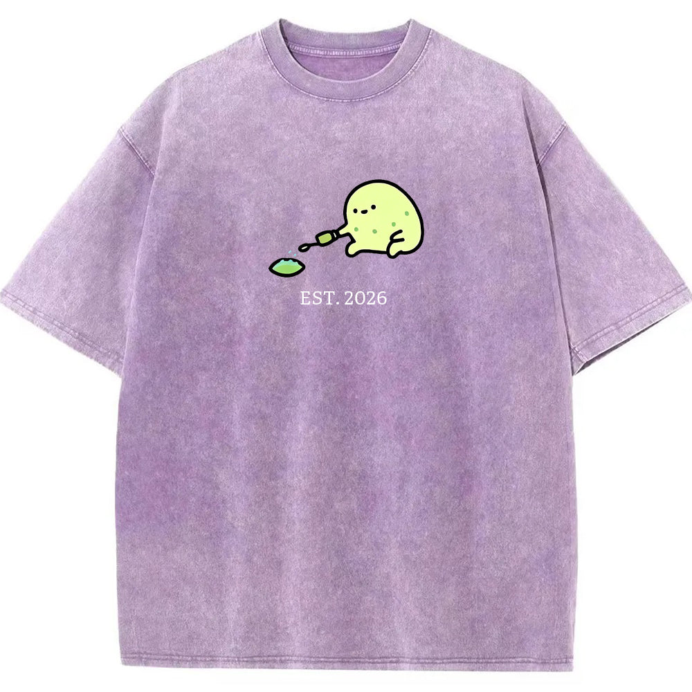 Cute Parent & Kid Oddish Vintage T-Shirt