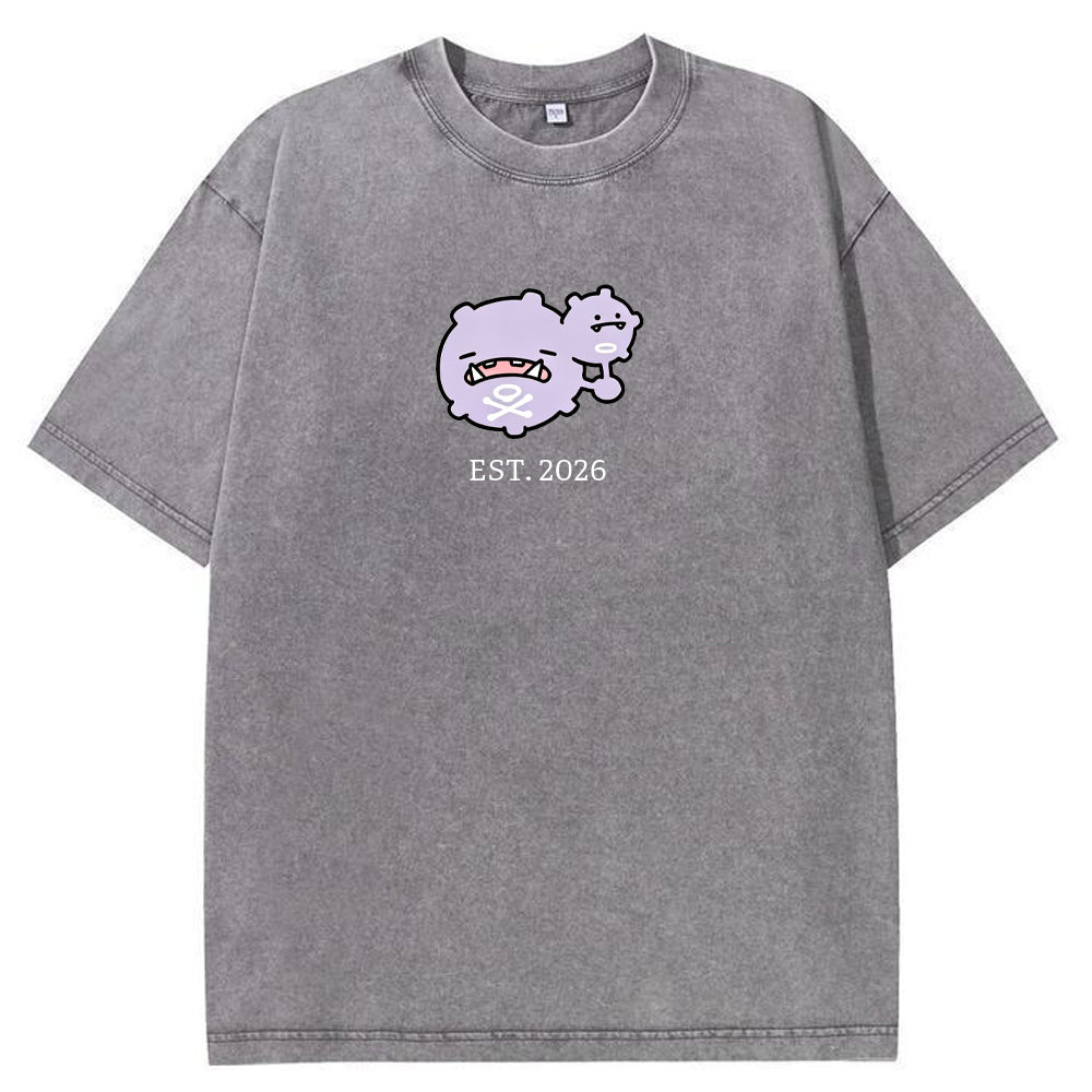 Cute Parent & Kid Koffing Vintage T-Shirt