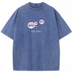 Cute Parent & Kid Koffing Trio Vintage T-Shirt