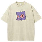 Mini Gengar & Ghastly Pocket Cute Cartoon Tee | Pokemon Anime