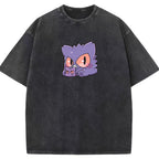 Mini Gengar & Ghastly Pocket Cute Cartoon Tee | Pokemon Anime