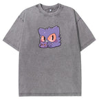 Mini Gengar & Ghastly Pocket Cute Cartoon Tee | Pokemon Anime