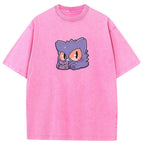 Mini Gengar & Ghastly Pocket Cute Cartoon Tee | Pokemon Anime