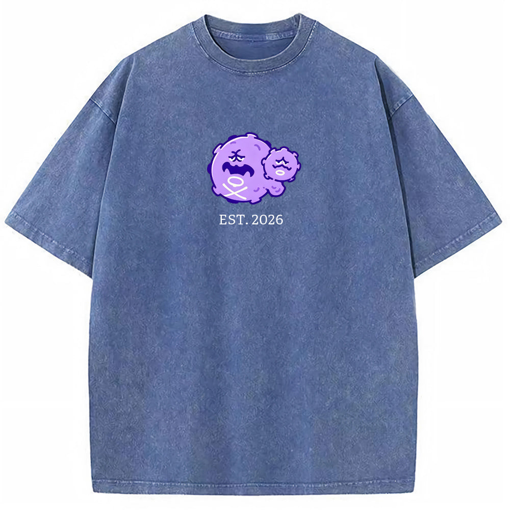 Cute Parent & Kid Koffing Vintage T-Shirt