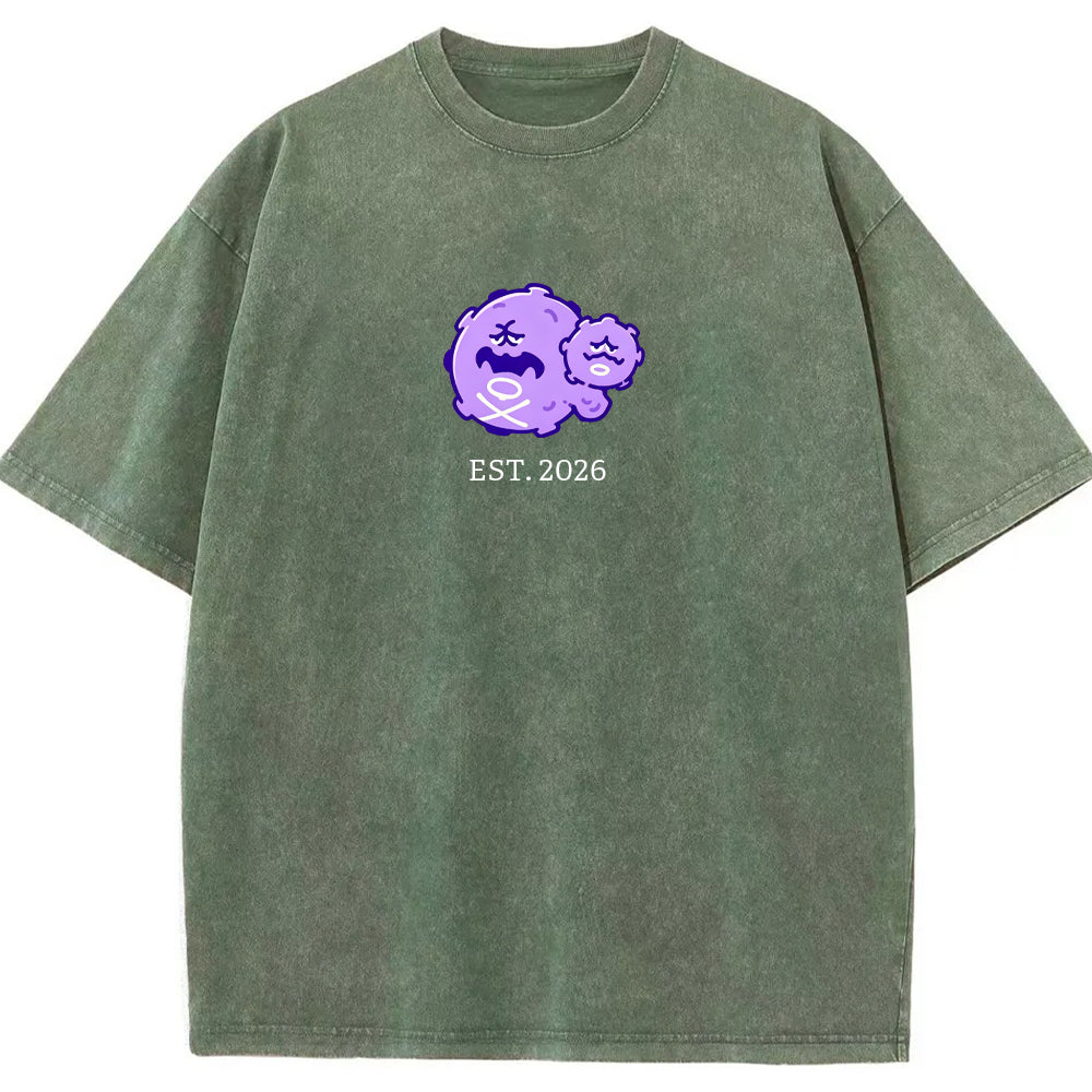Cute Parent & Kid Koffing Vintage T-Shirt