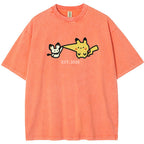Cute Parent & Kid Pikachu Vintage T-Shirt
