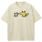 Cute Parent & Kid Pikachu Vintage T-Shirt