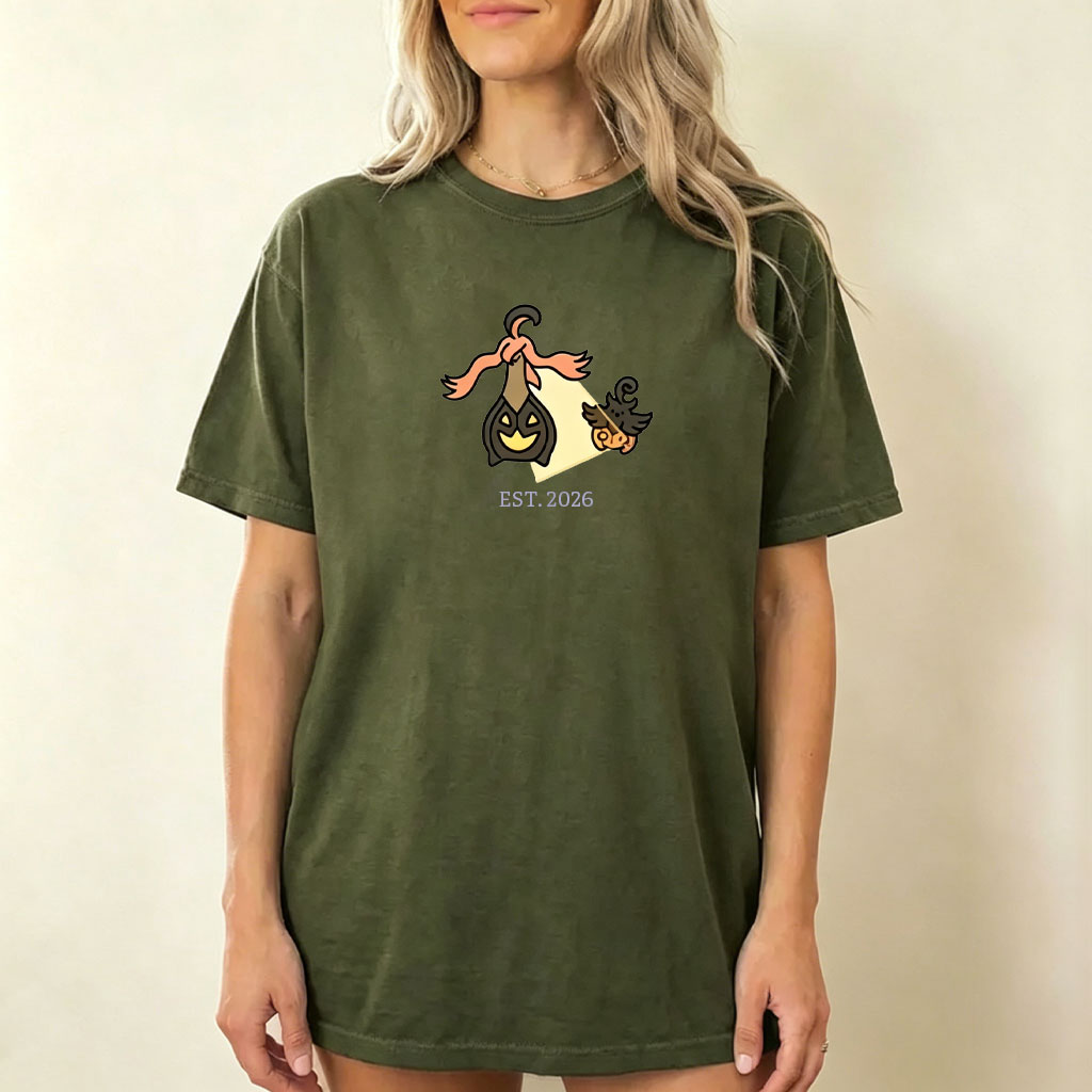 Cute Parent & Kid Gourgeist Vintage Washed T-Shirt